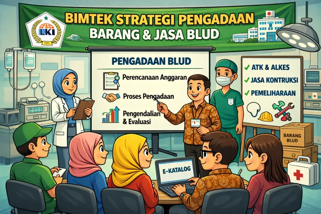 Bimtek Strategi Pengadaan Barang dan Jasa BLUD