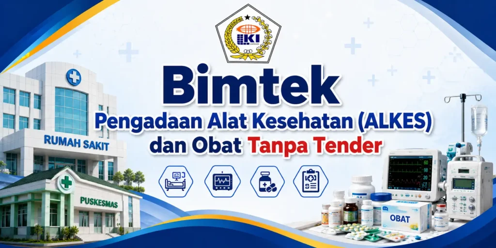 Bimtek Pengadaan Alat Kesehatan (ALKES) dan Obat Tanpa Tender